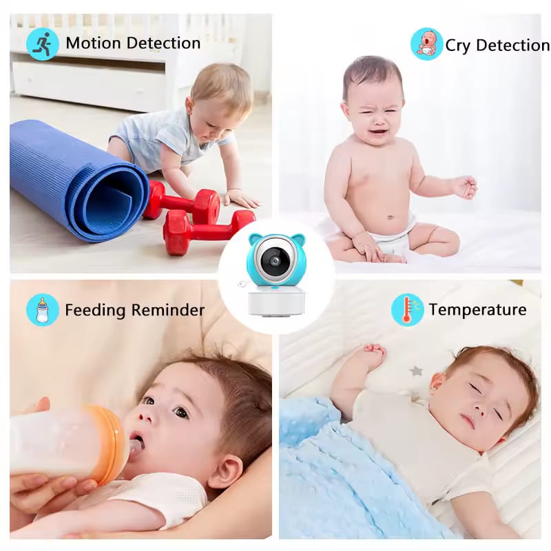 Tuya 5 Inch 1080P Wireles Baby Monitor