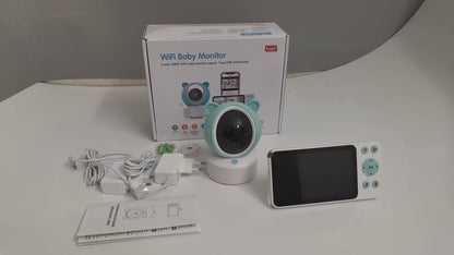 Tuya 5 Inch 1080P Wireles Baby Monitor